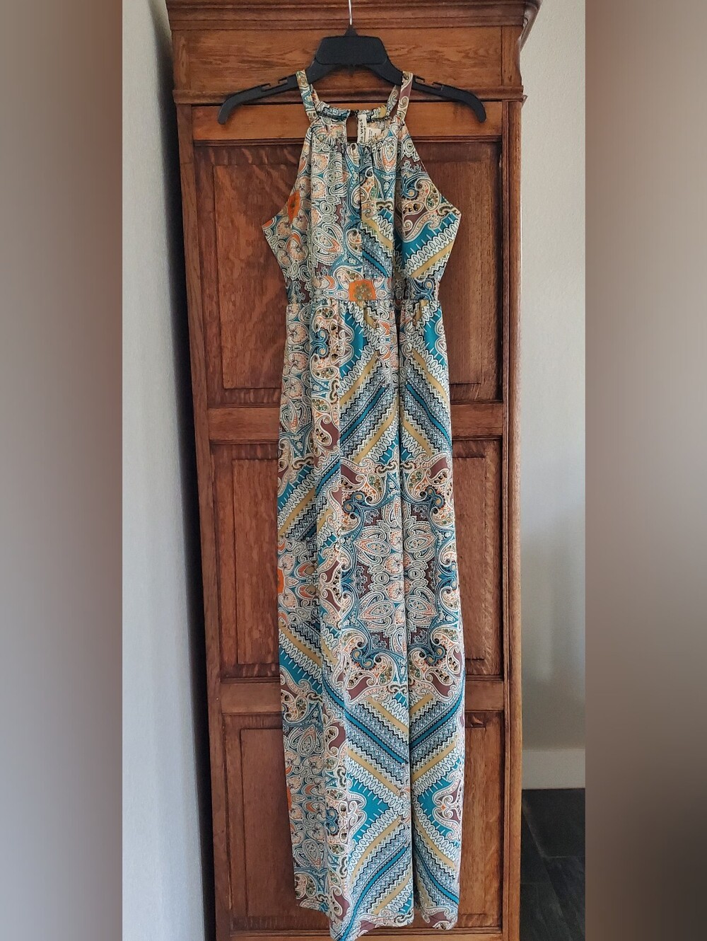 Studio West Apparel Maxi Jersey Dress SIZE Medium Excellent Like New